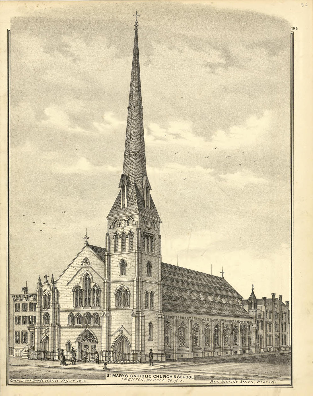 This old map of St. Mary&