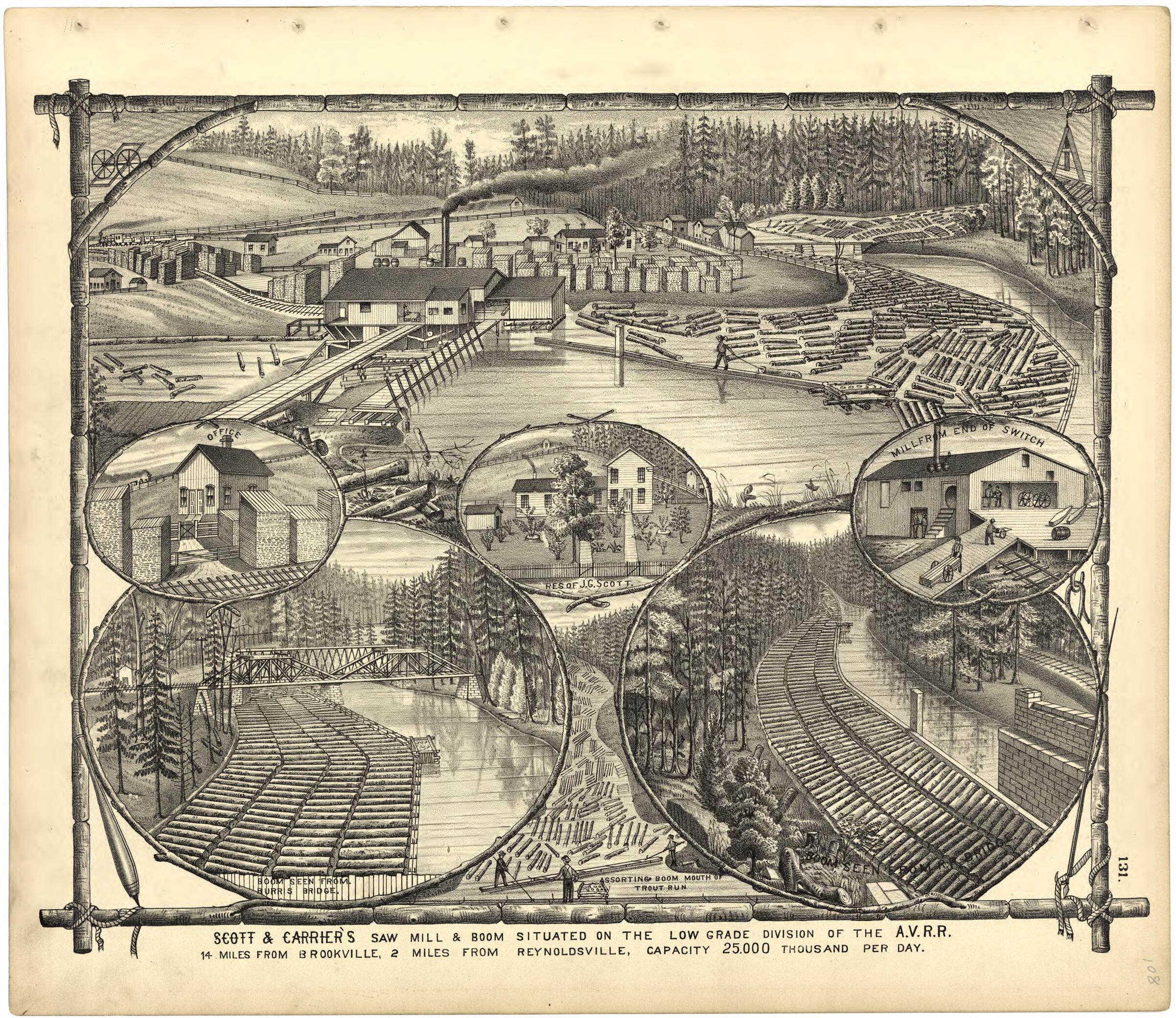 This old map of Scott & Carrier&