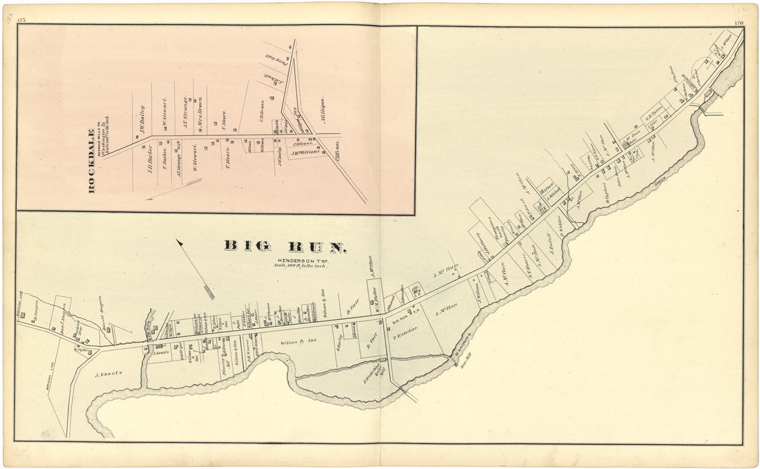 This old map of Big Run from Caldwell&