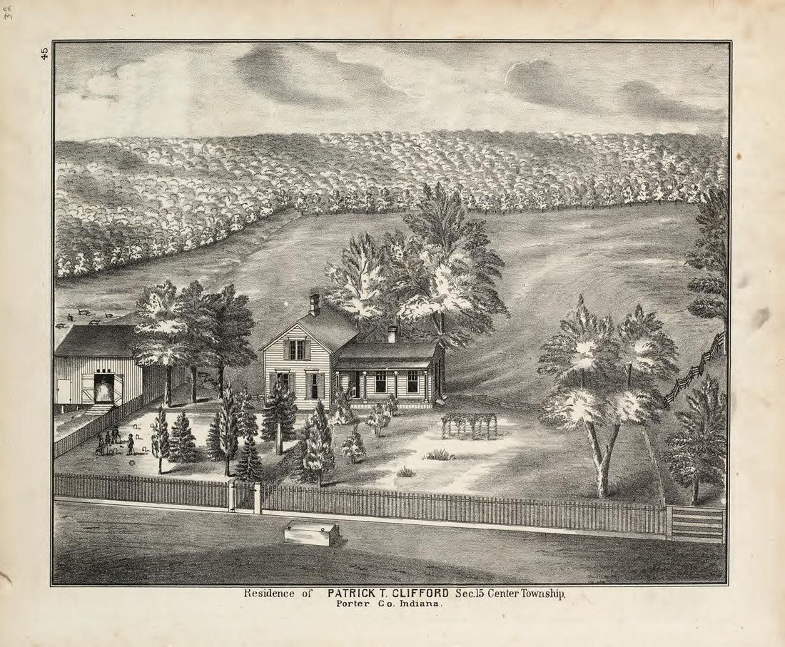 This old map of Porter County Solider&