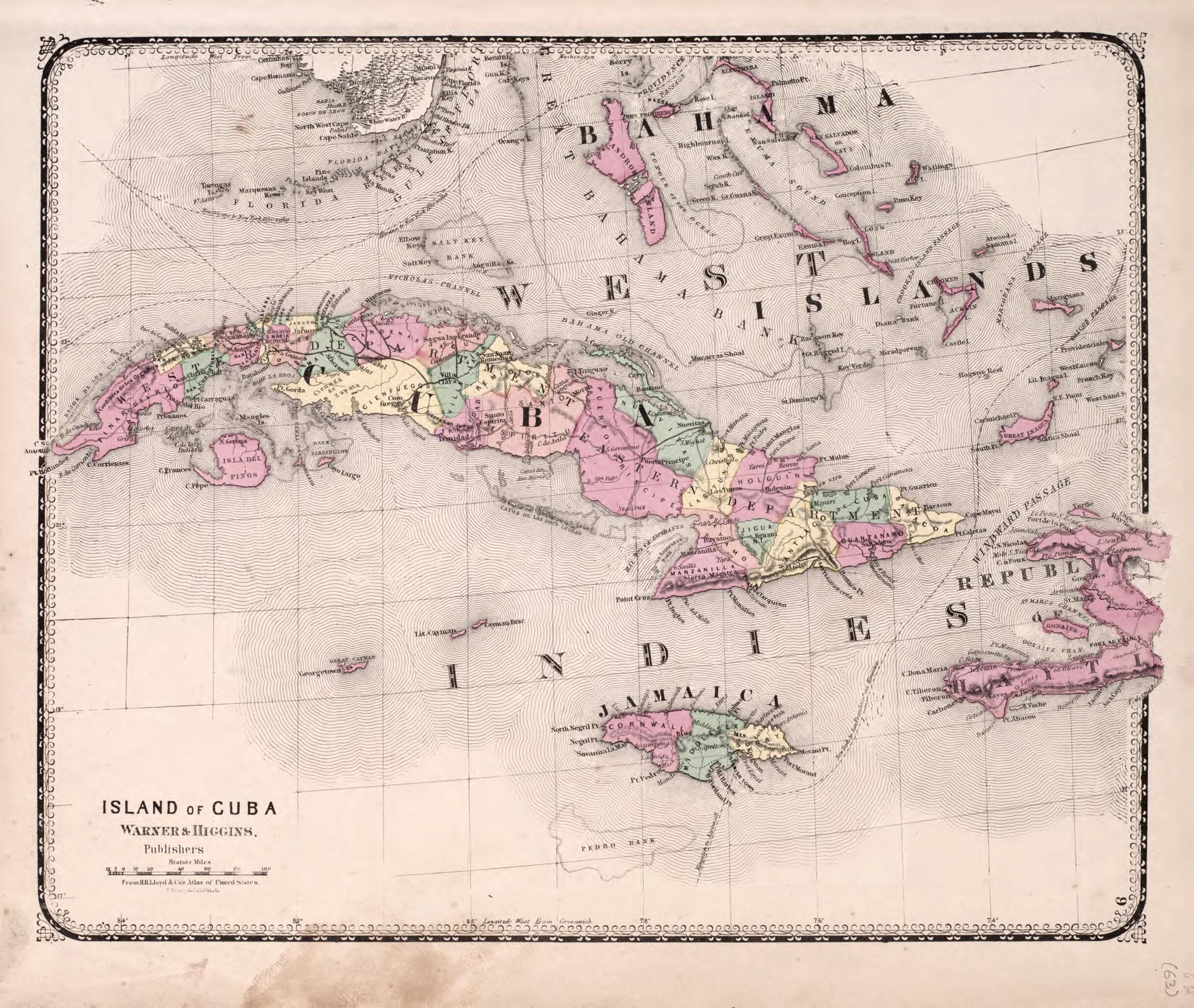 This old map of Cuba from State of Illinois Combined Town, County, State, National and General Atlas from 1870 was created by Worley & Bracher in 1870