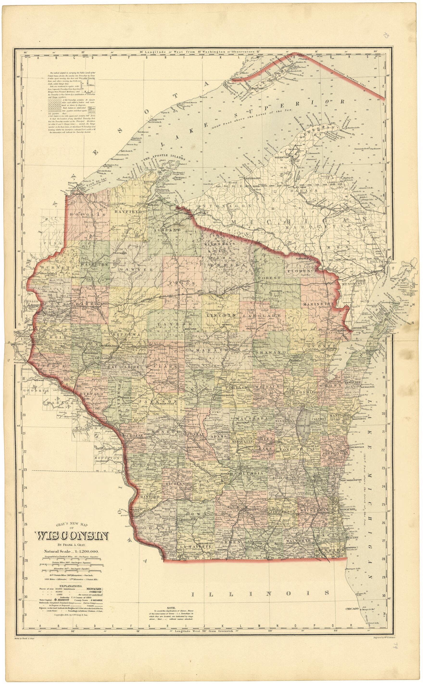 This old map of Gray&