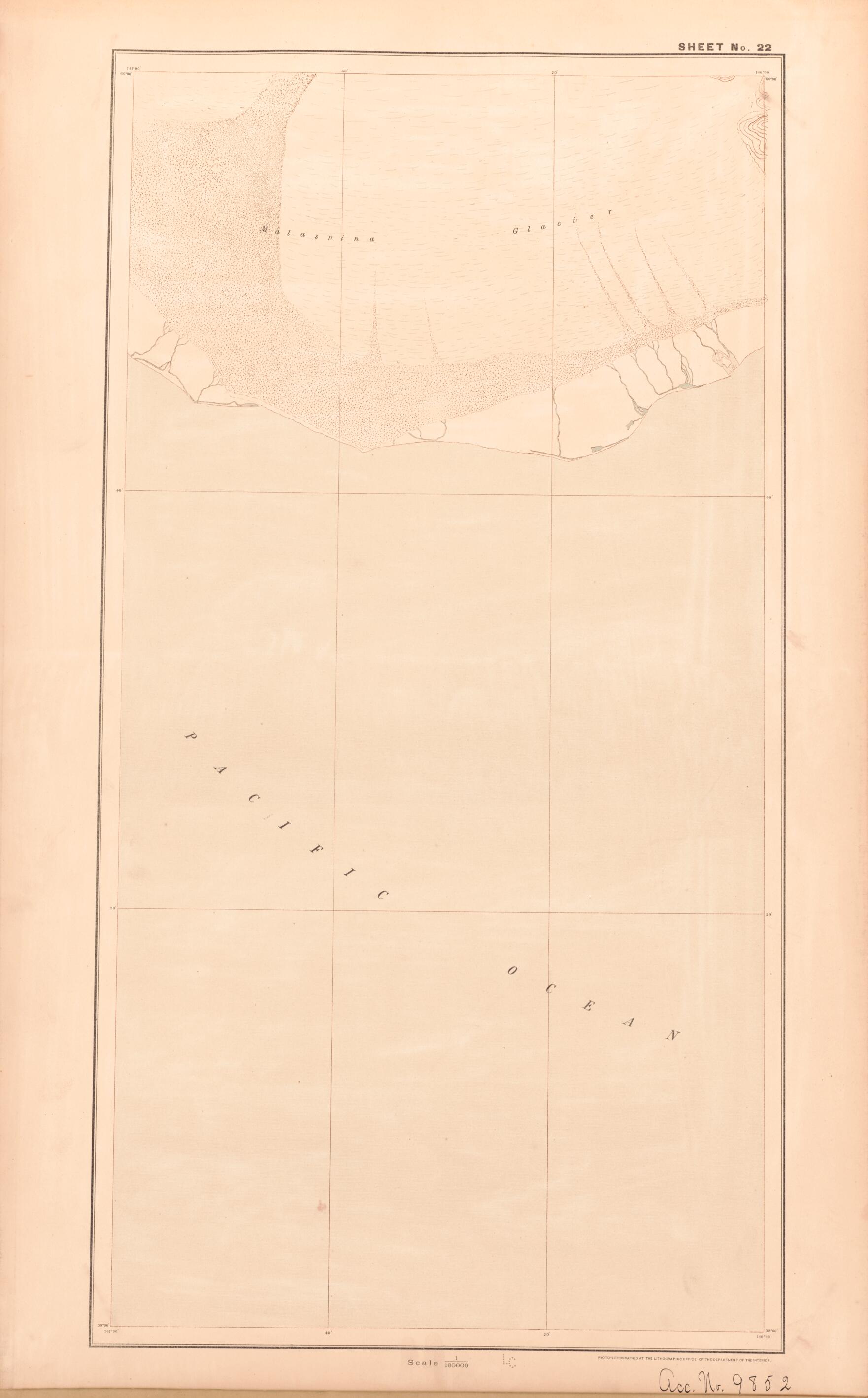 This old map of Sheet 22 from Alaskan Boundary Atlas from 1895 from 1895 was created by International Boundary Commission in 1895