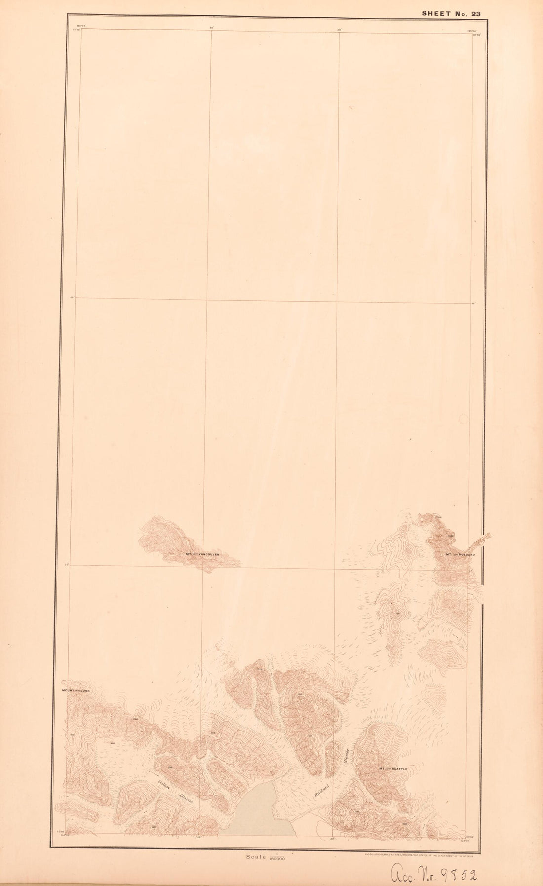 This old map of Sheet 23 from Alaskan Boundary Atlas from 1895 from 1895 was created by International Boundary Commission in 1895