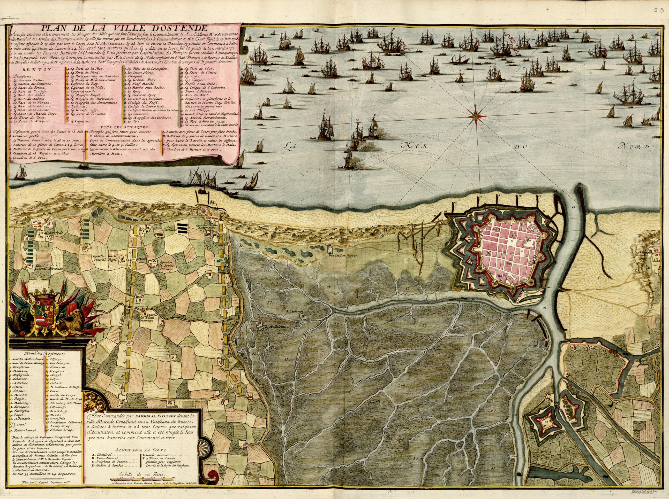 This old map of Plan De La Ville D&