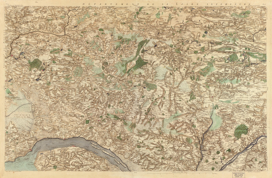 This old map of Image 135 from Carte De France from 1756 was created by Société De La Carte De France in 1756