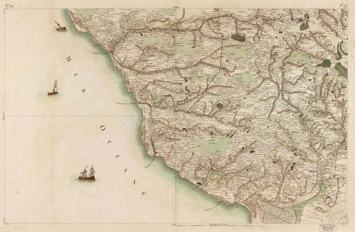 Image 137 from Carte De France 1756 by Relic Map Company