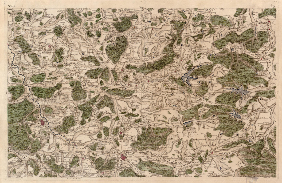 Image 148 from Carte De France 1756 by Relic Map Company
