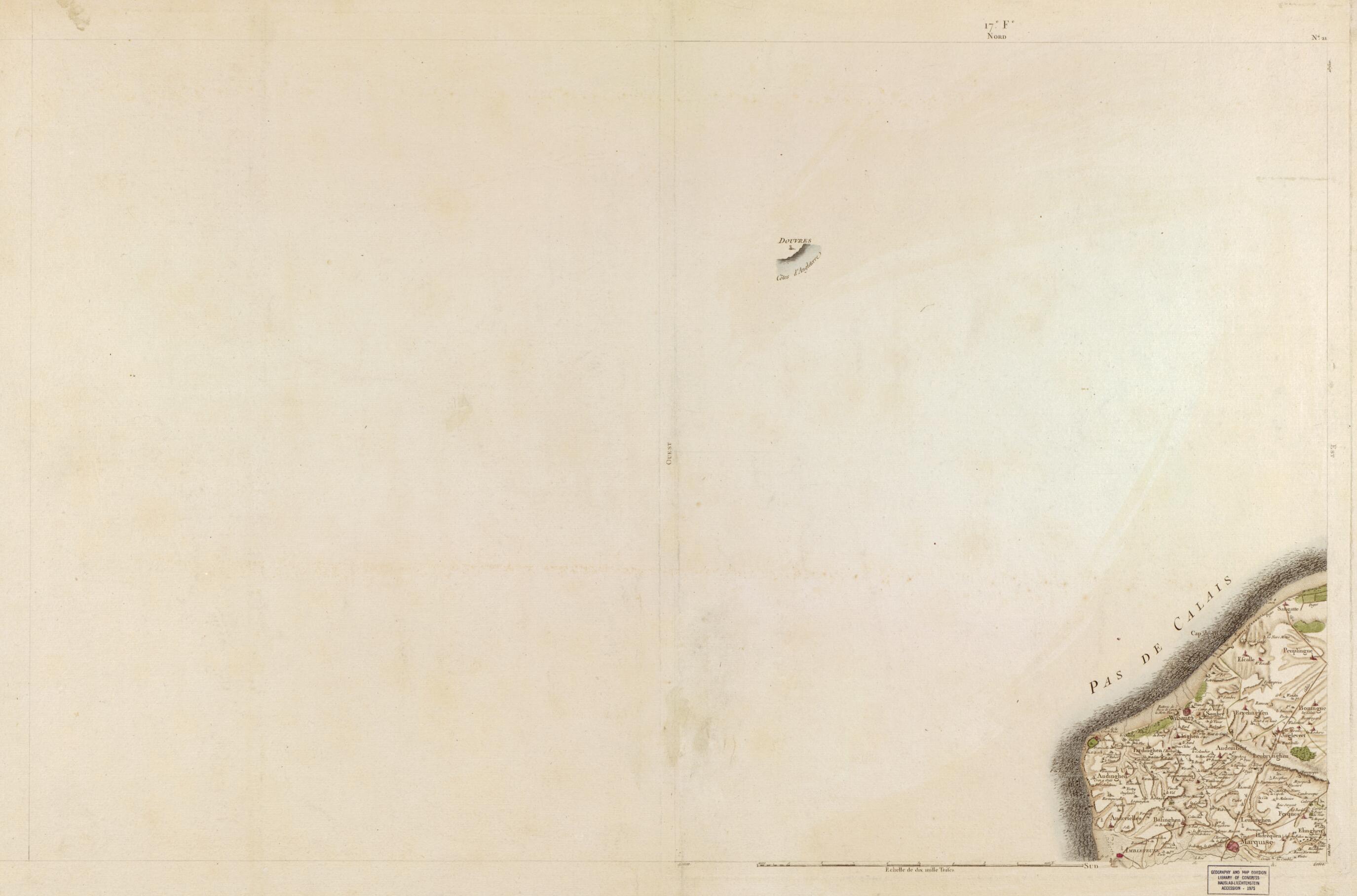 This old map of Image 22 from Carte De France from 1756 was created by Société De La Carte De France in 1756