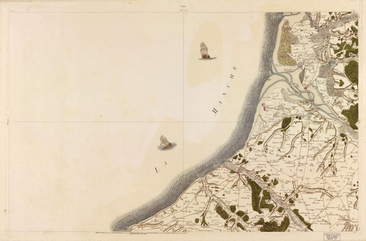 Image 24 from Carte De France 1756 by Relic Map Company