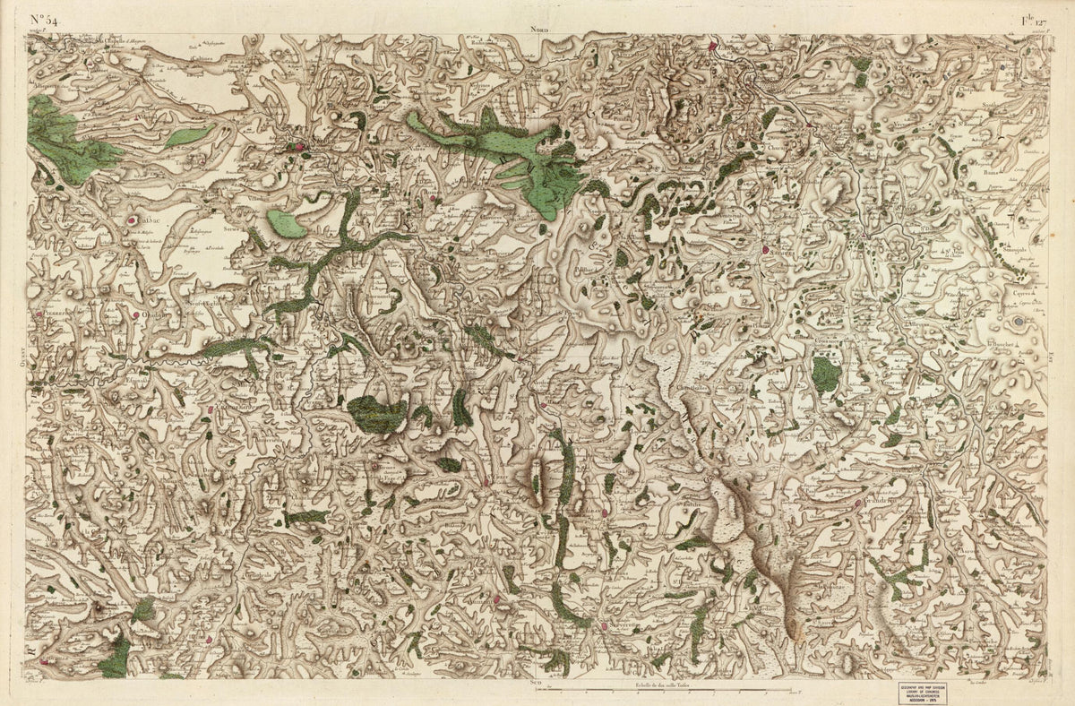 Image 56 from Carte De France 1756 by Relic Map Company