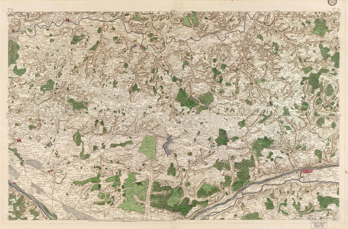 Image 68 from Carte De France 1756 by Relic Map Company