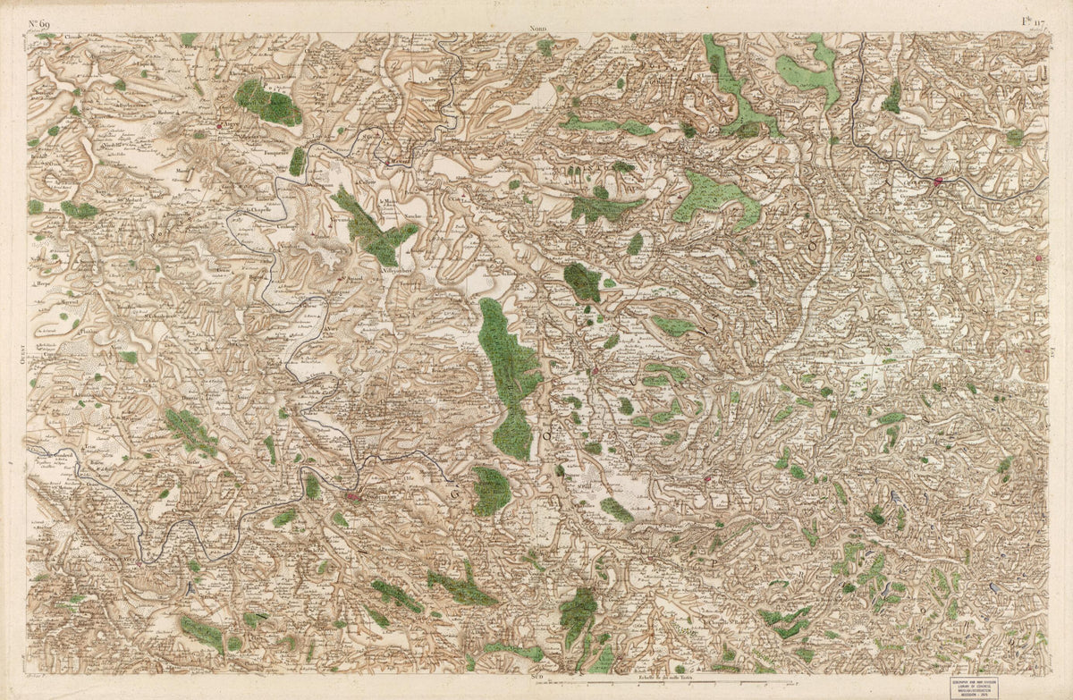 Image 72 from Carte De France 1756 by Relic Map Company