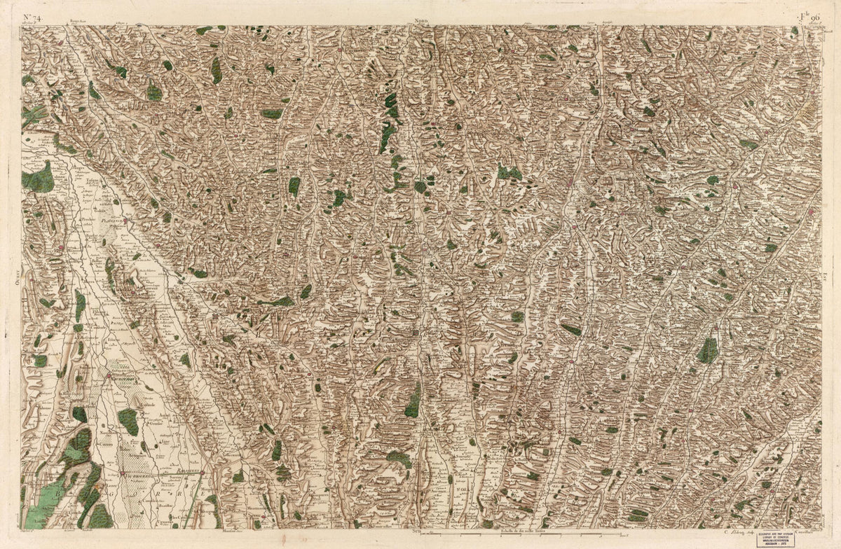 Image 77 from Carte De France 1756 by Relic Map Company