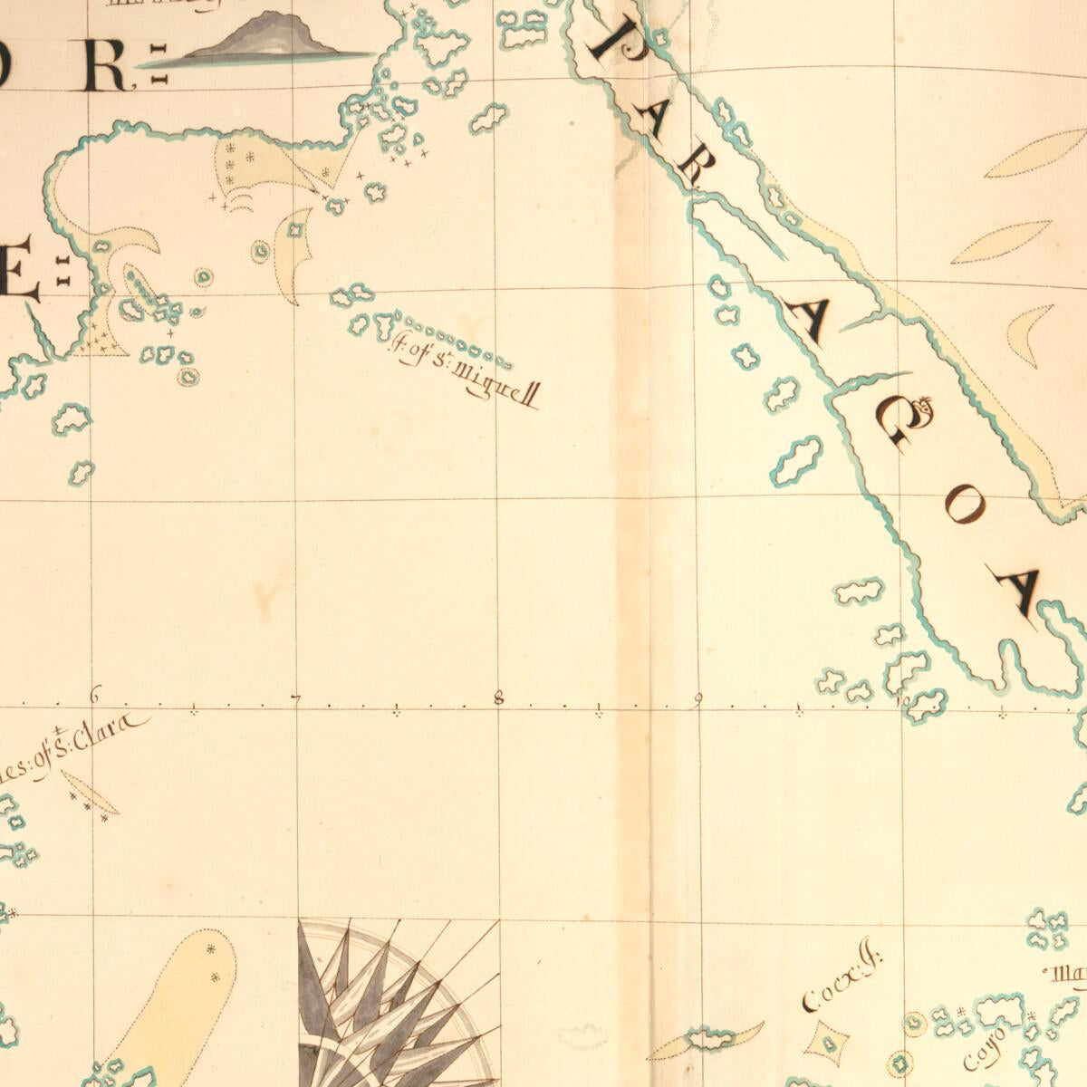 This old map of 92) Borneo, Paragoa, Isle of Mindoro from Buccaneer Atlas from 1690 was created by William Hacke in 1690