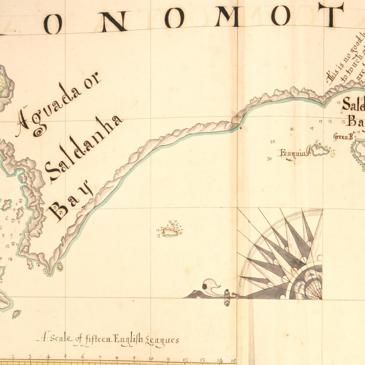 This old map of 1) Monomotapa from Buccaneer Atlas from 1690 was created by William Hacke in 1690