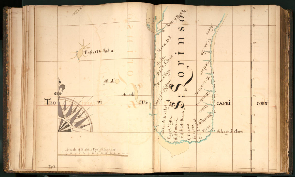 6) S. Lorinso from Buccaneer Atlas 1690 by Relic Map Company