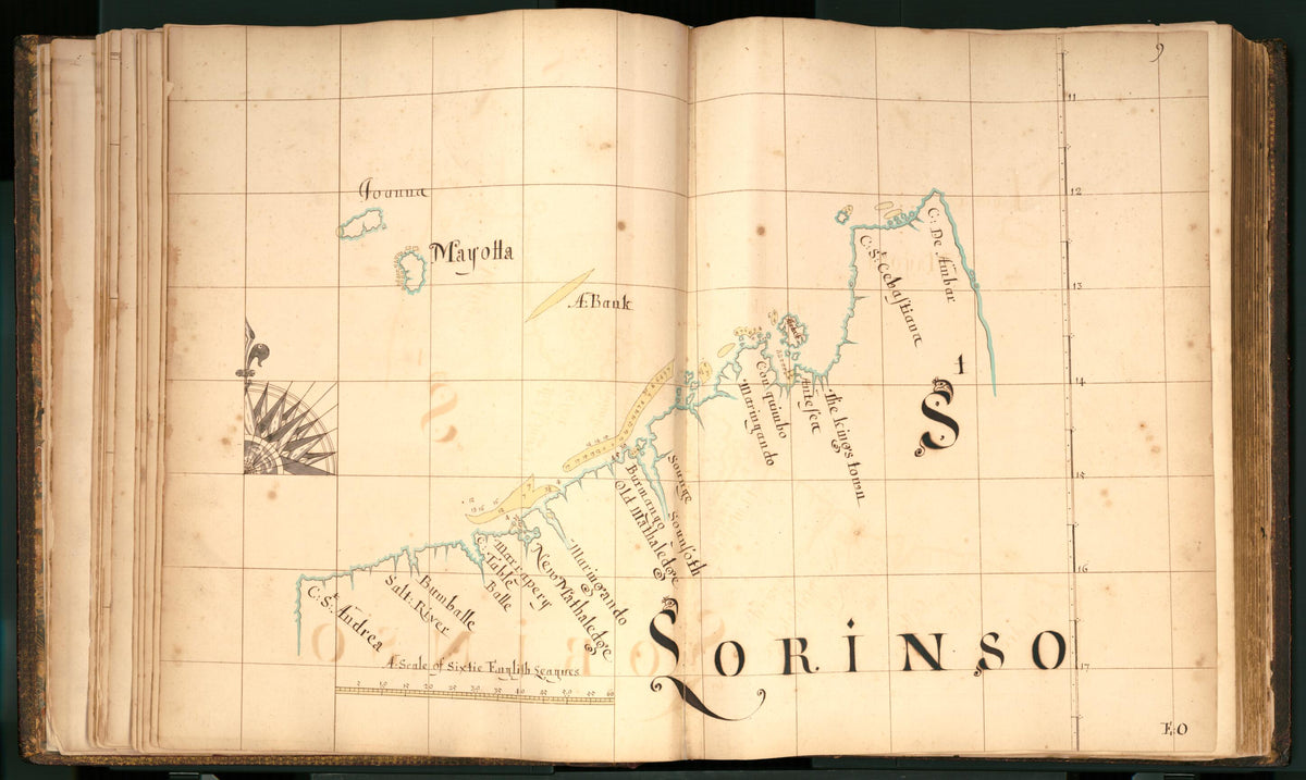 9) S. Lorinso from Buccaneer Atlas 1690 by Relic Map Company