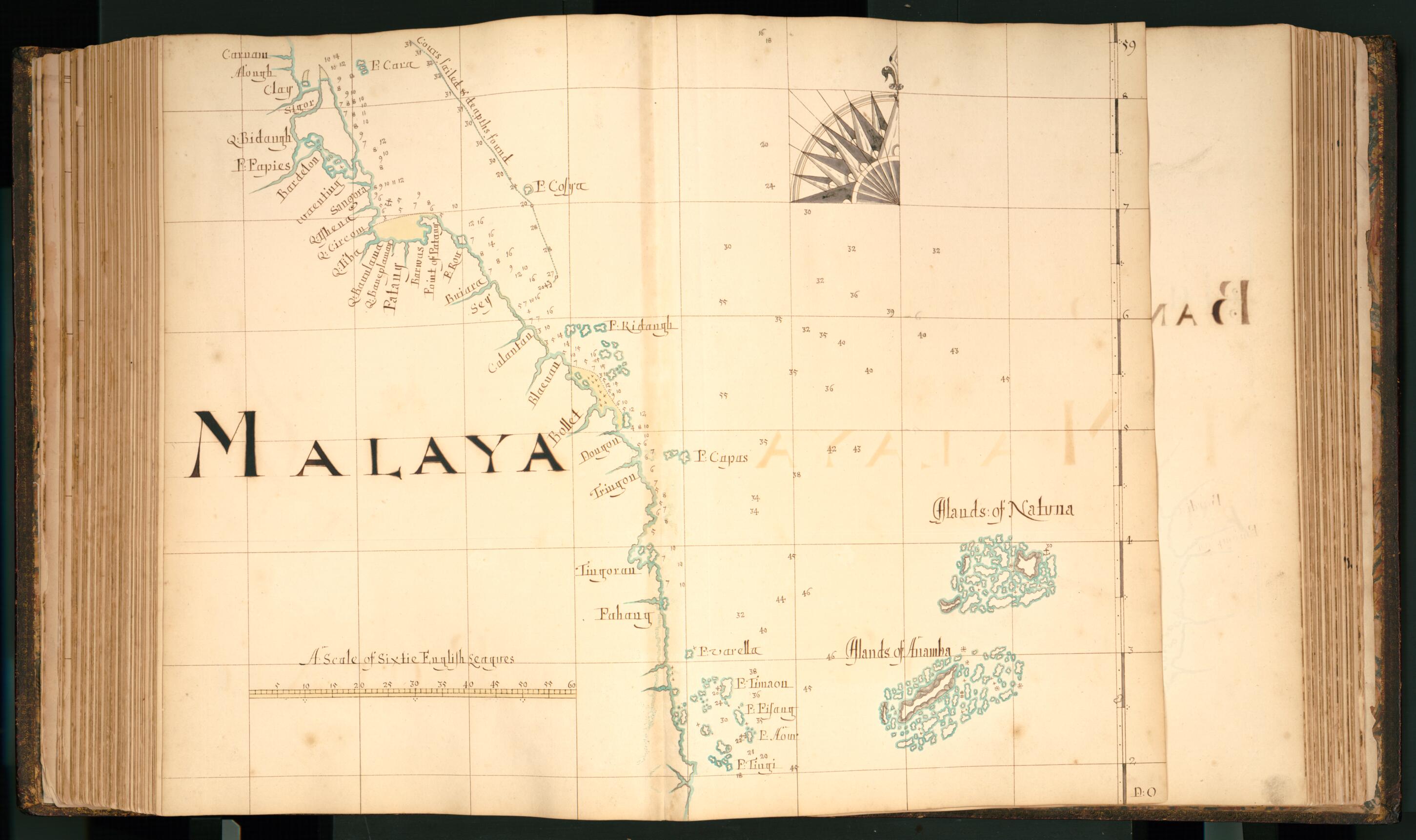 This old map of 59) Malaya from Buccaneer Atlas from 1690 was created by William Hacke in 1690