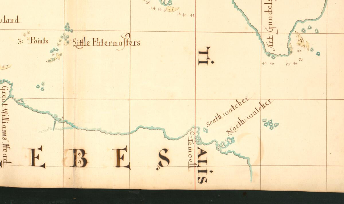 This old map of 86) Borneo, Celebes from Buccaneer Atlas from 1690 was created by William Hacke in 1690