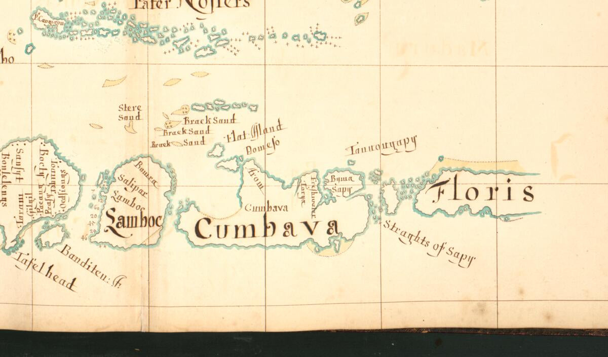 This old map of 87) Celebes, Java from Buccaneer Atlas from 1690 was created by William Hacke in 1690