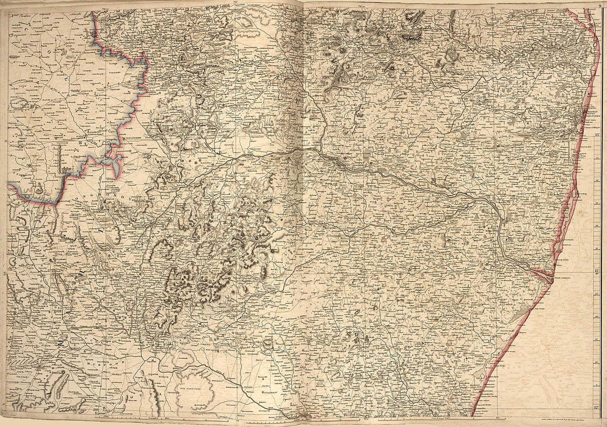 Plate 9 from Arrowsmith&
