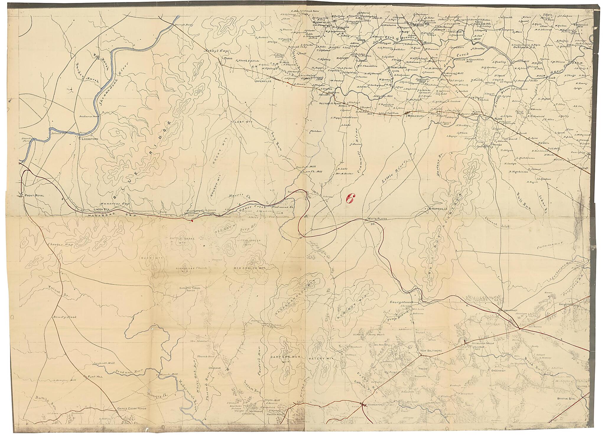 This old map of Central Virginia from 1864 was created by J. F. Gedney, J. Schedler, United States. Army of the Potomac. Engineer Dept, United States. Army. Corps of Topographical Engineers in 1864