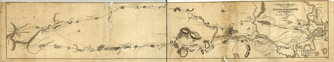 This old map of Way from 1828 was created by Annin & Smith, James Hayward in 1828
