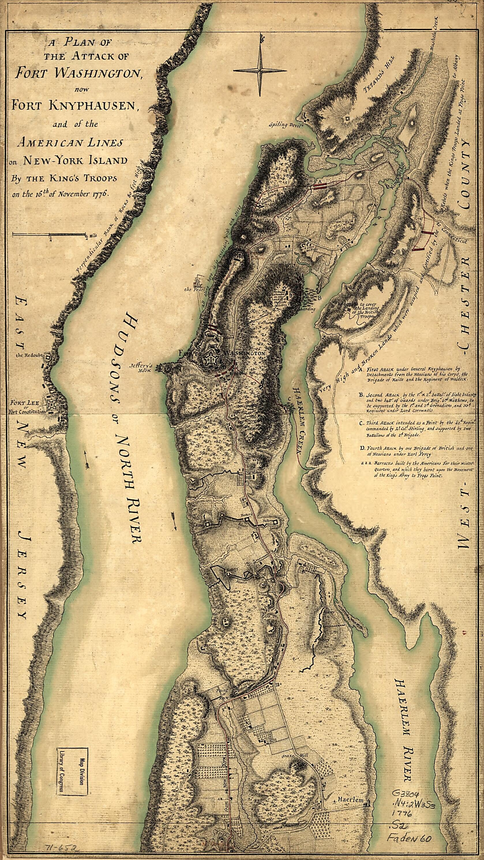 This old map of York Island by the King&
