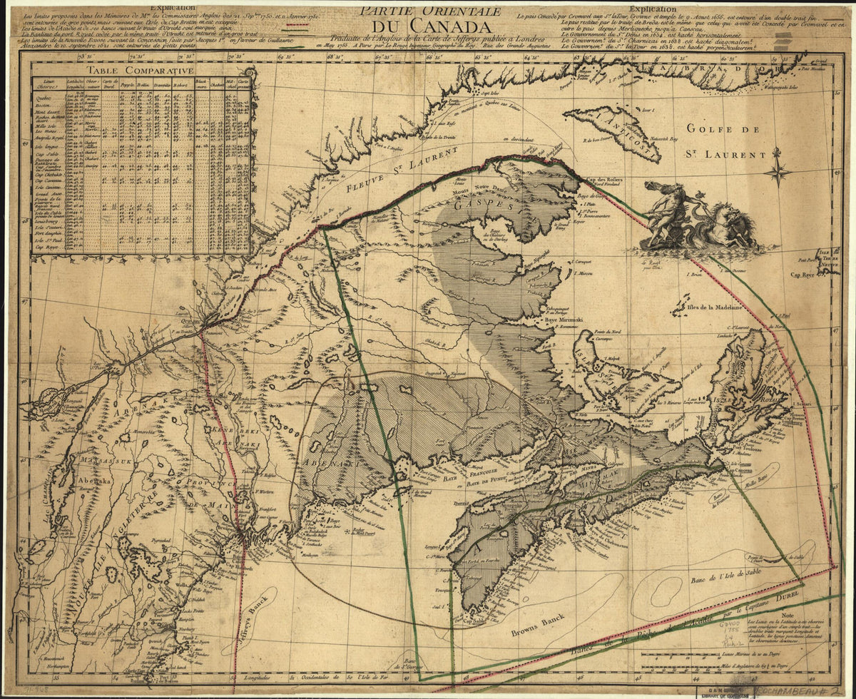 Partie Orientale Du Canada, Traduitte De L&