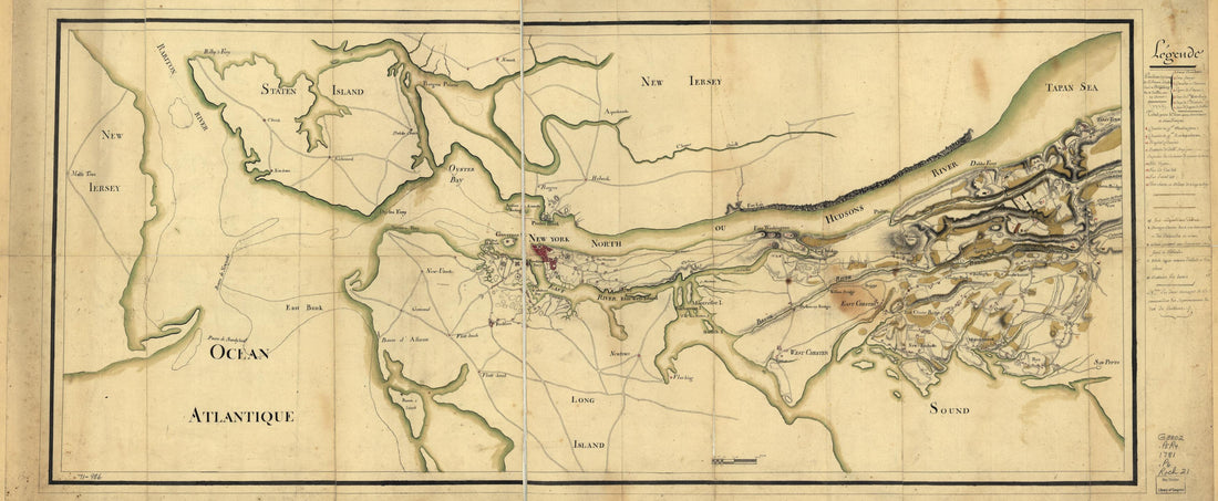 This old map of Position Du Camp De L&