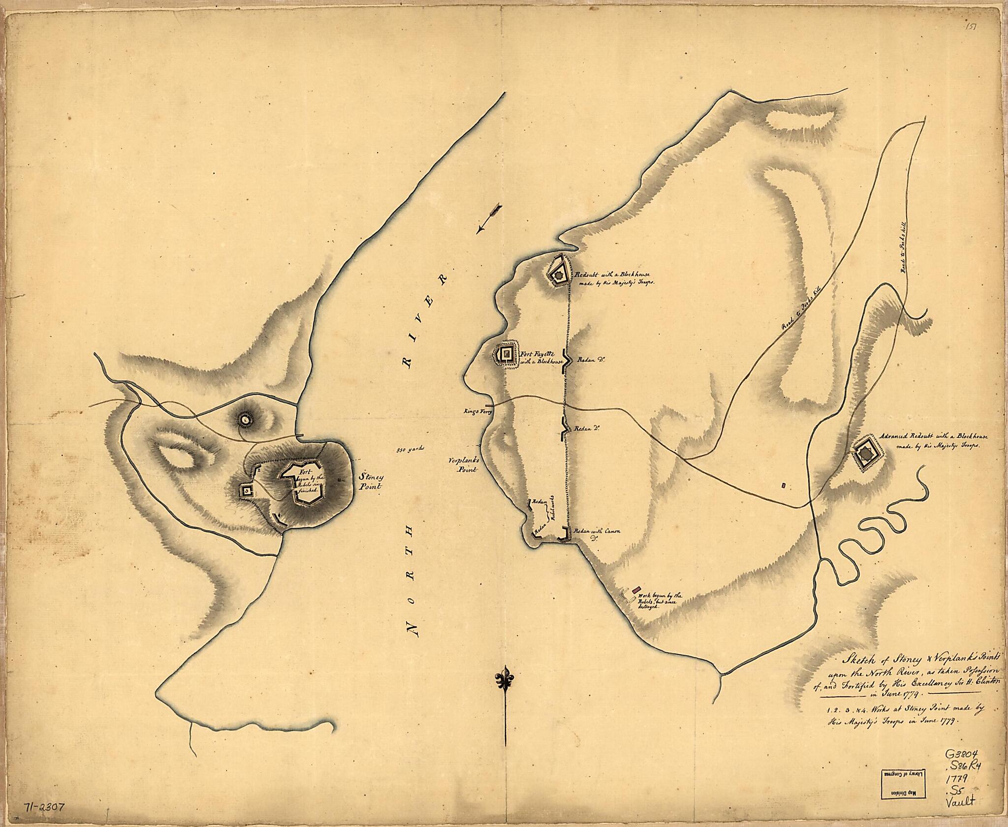 This old map of Sketch of Stoney & Verplank&