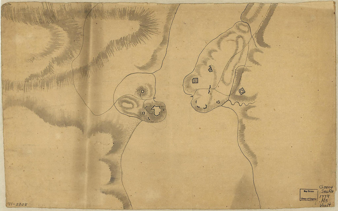 This old map of Map of Stony and Verplanck Points On the Hudson River As Fortified by Sir Henry Clinton June from 1779 was created by in 1779