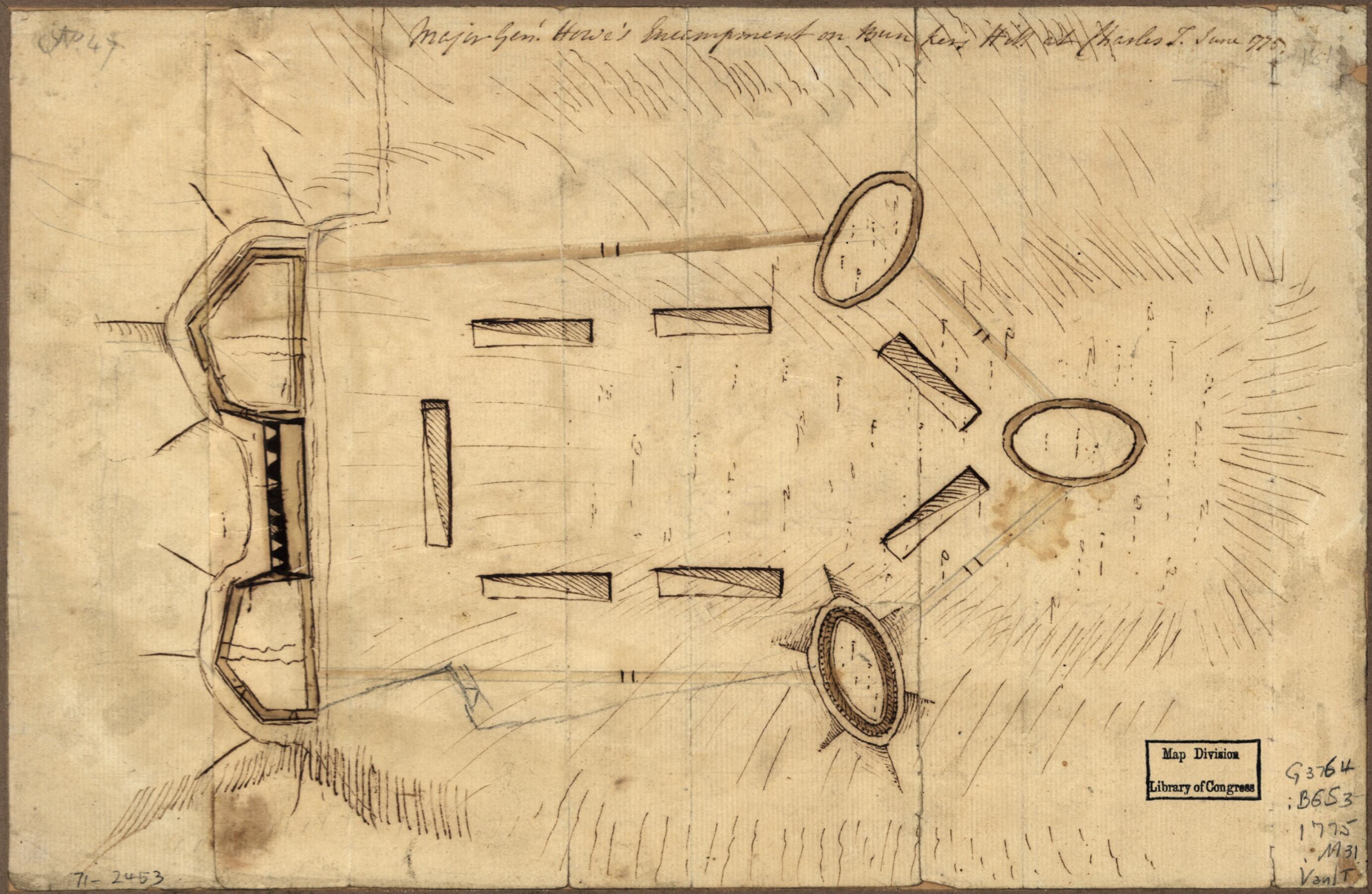 This old map of Major Genl. Howe&