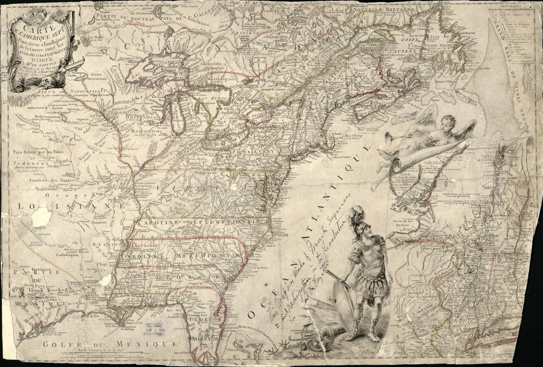 This old map of Carte De L&
