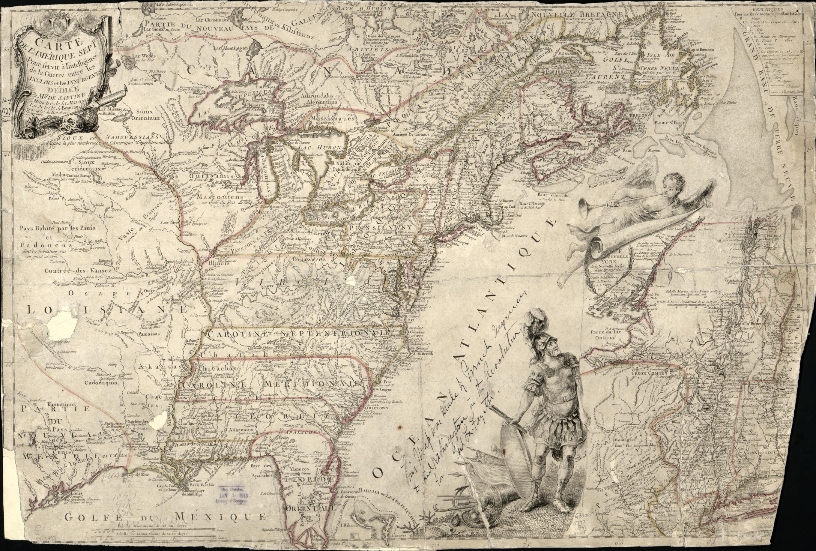 This old map of Carte De L&