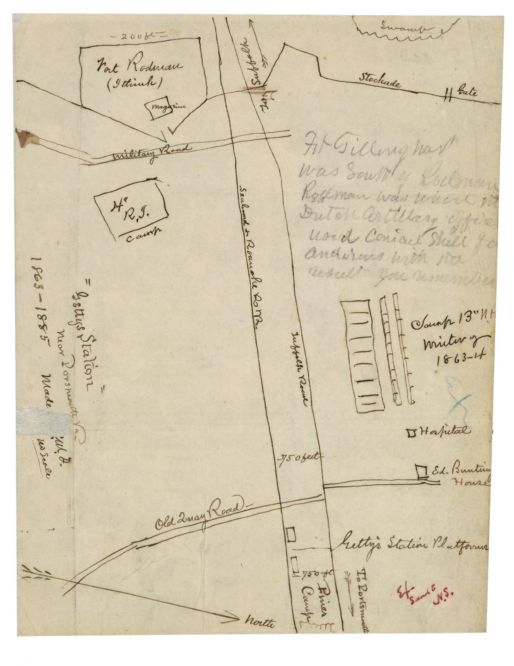 This old map of () from 1885 was created by Normand Smith in 1885