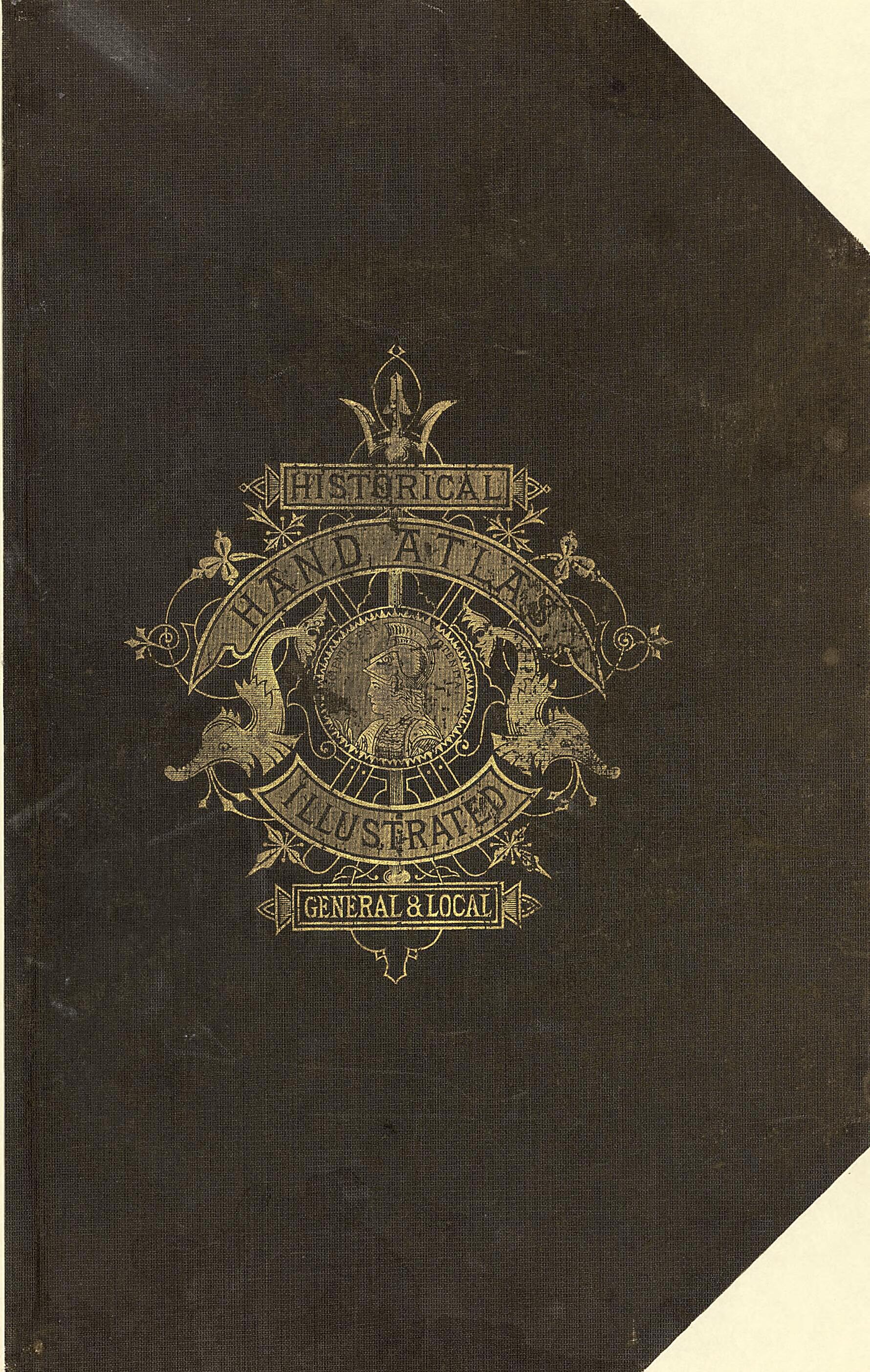 This old map of Atlas, Illustrated, Containing Large Scale Copper Plate Maps of Each State and Territory of the United States, and the Provinces of Canada, Together With a Complete Reference Map of the World, Topographical and Railroad Map of the United