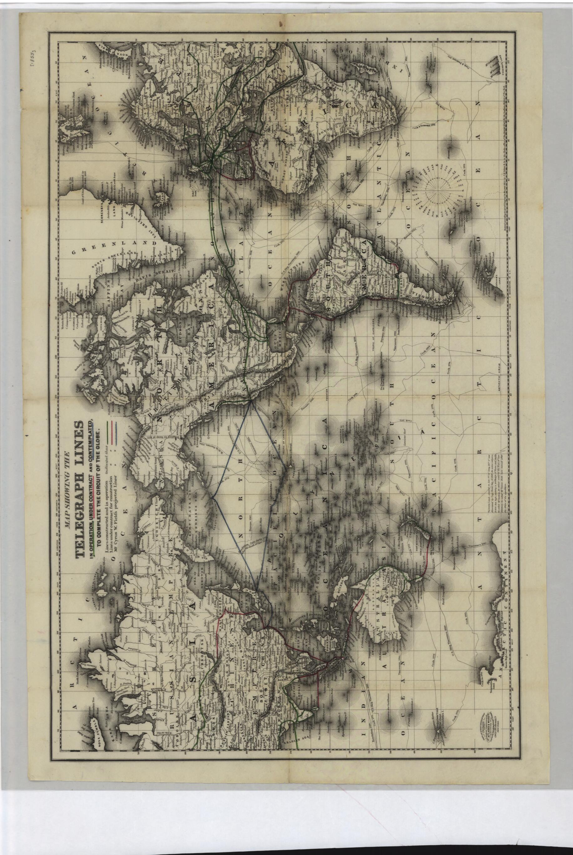 This old map of Maps from 1841 was created by Samuel Finley Breese Morse in 1841
