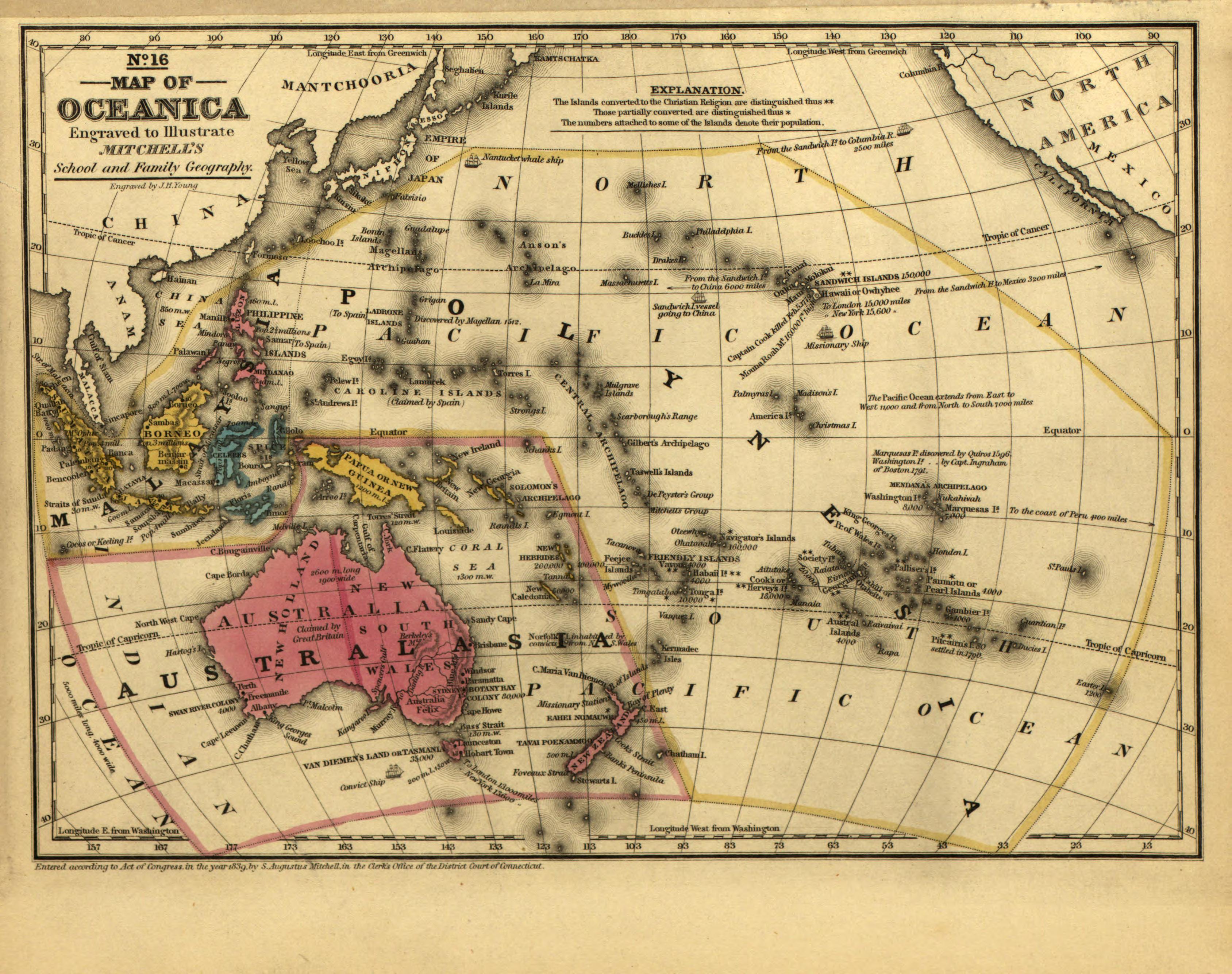 Oceania from Mitchell&