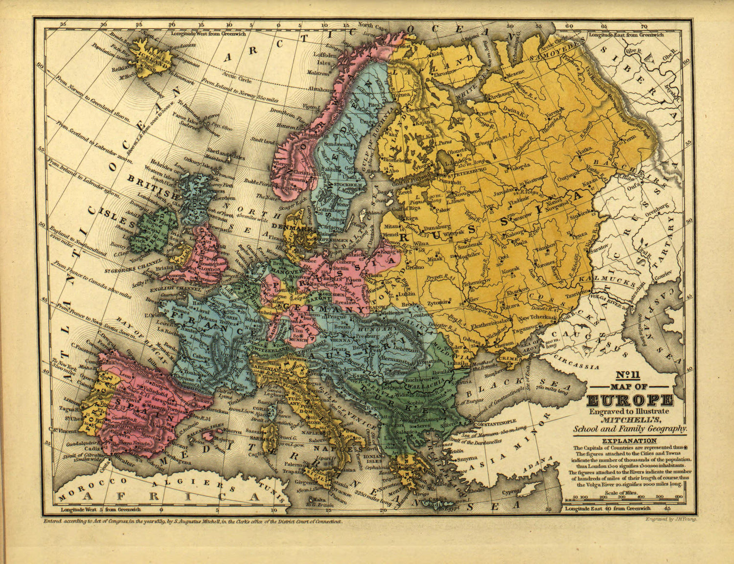 Europe from Mitchell&