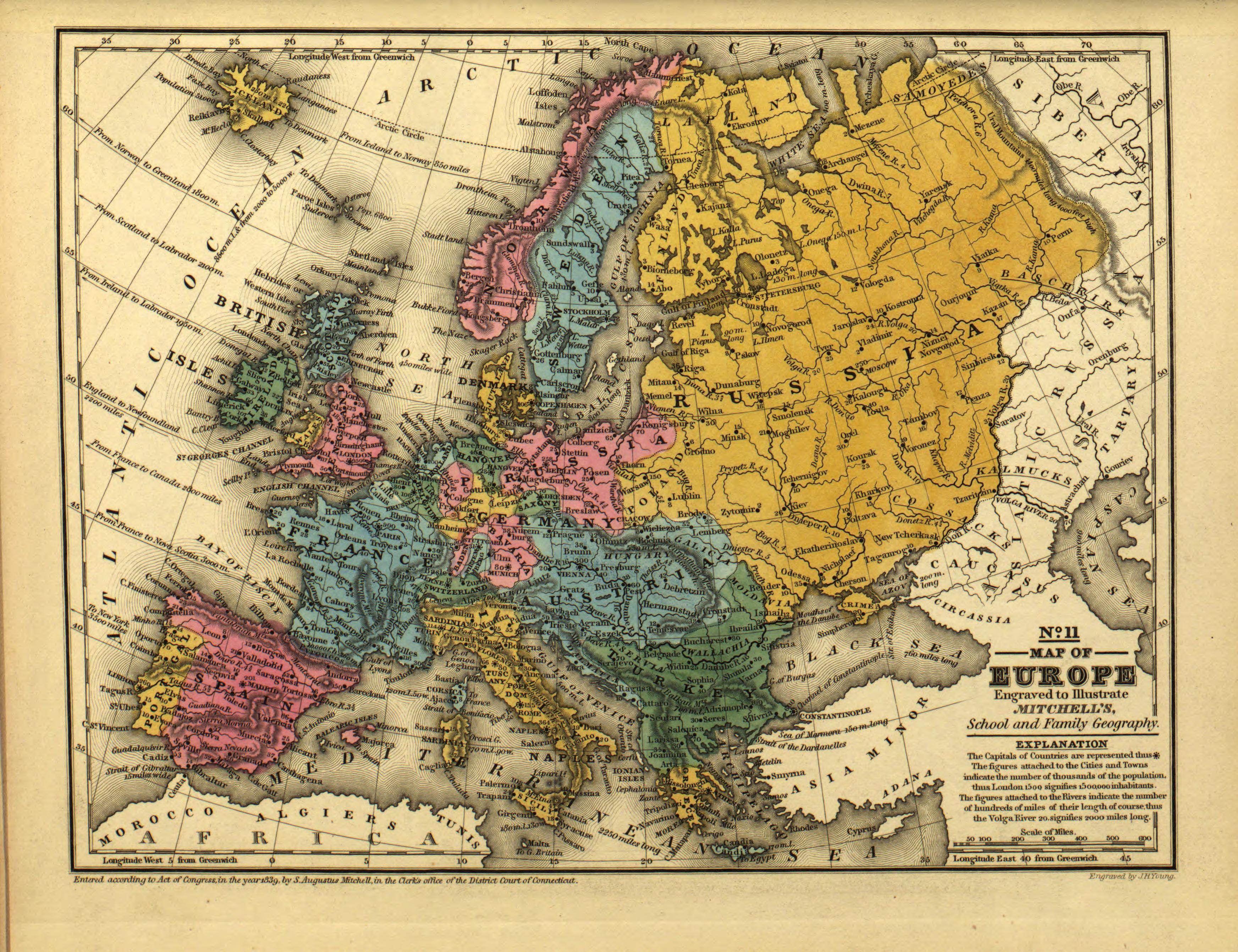 Europe from Mitchell&