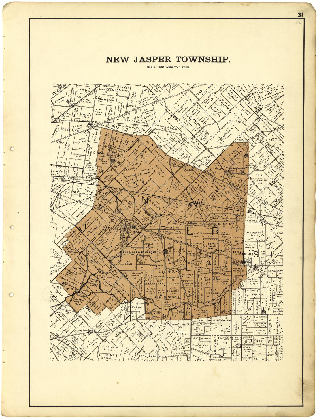 New Jasper Township from Riddell&