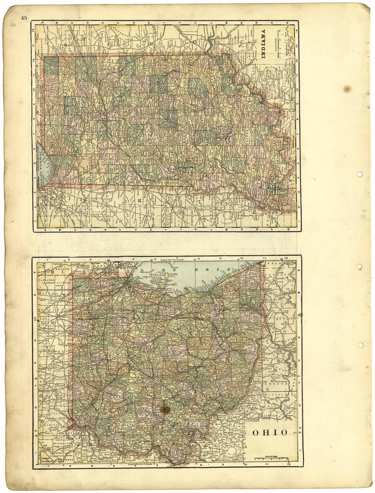 Ohio; Indiana from Riddell&