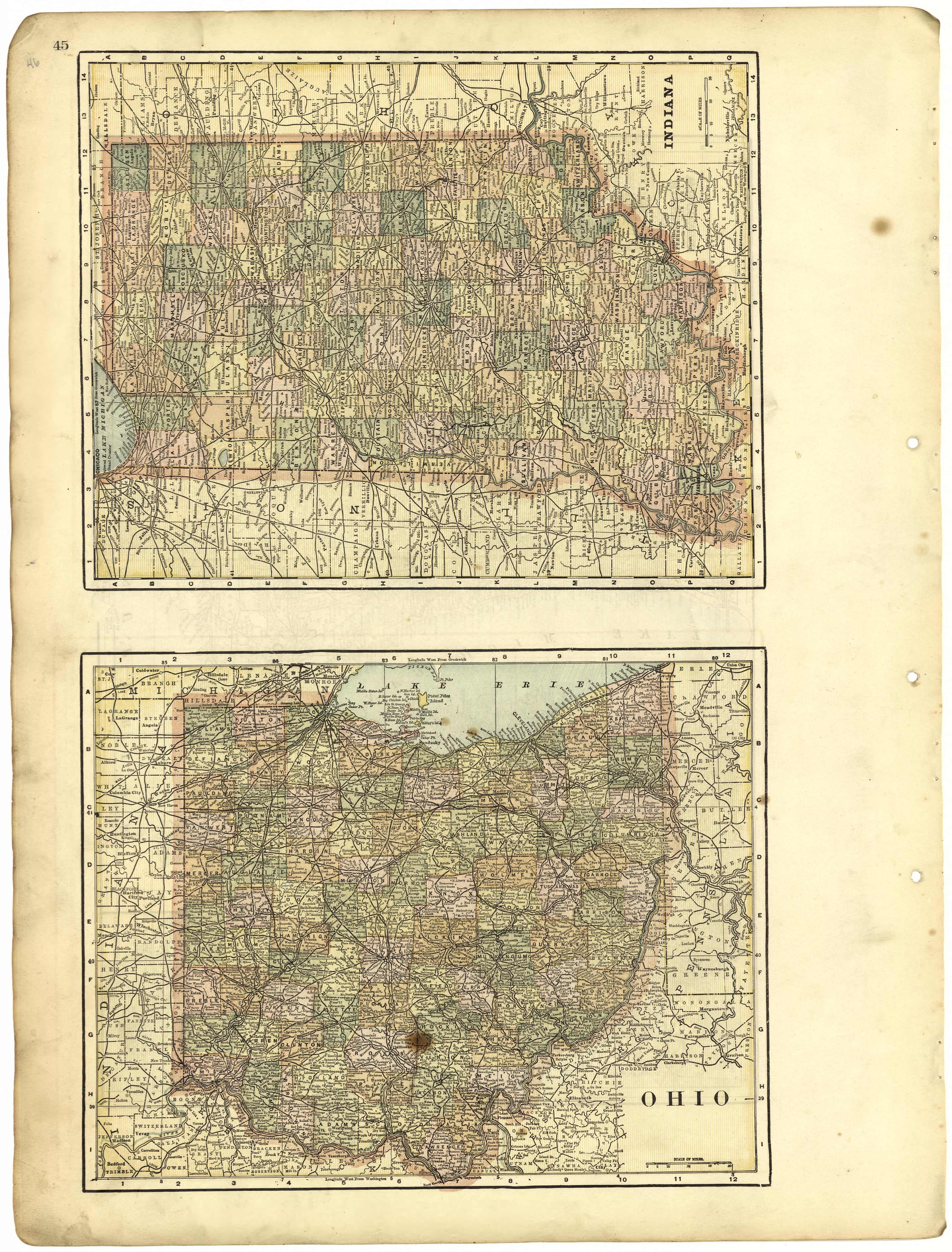 Ohio; Indiana from Riddell&