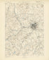 Massachusetts - New Hampshire, Lowell Sheet from Atlas of Massachusetts 1890 by Relic Map Company