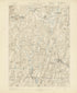 Massachusetts - Connecticut, Brookfield Sheet from Atlas of Massachusetts 1890 by Relic Map Company