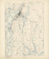 Massachusetts - Rhode Island, Fall River Sheet from Atlas of Massachusetts 1890 by Relic Map Company