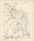 Massachusetts - Plymouth Sheet from Atlas of Massachusetts 1890 by Relic Map Company