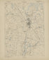 Massachusetts, Taunton Sheet from Atlas of Massachusetts 1890 by Relic Map Company